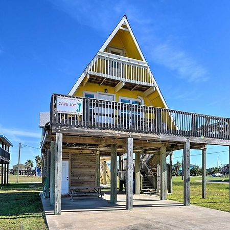 A-Frame Home With Deck - 2 Blocks To Surfside Beach! Eksteriør bilde