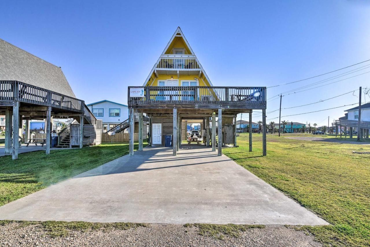 A-Frame Home With Deck - 2 Blocks To Surfside Beach! Eksteriør bilde